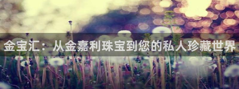 宏天广场娱乐会所地址：金宝汇：从金嘉利珠宝到您的私人珍藏世界