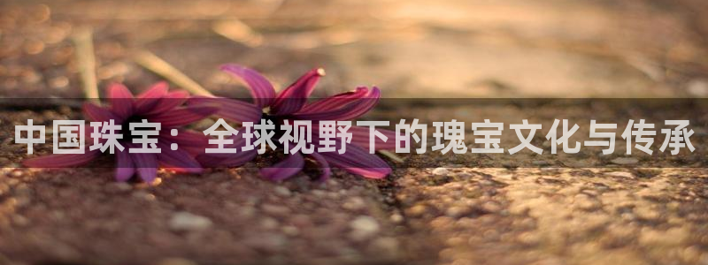 天宏娱乐团队：中国珠宝：全球视野下的瑰宝文化与传承
