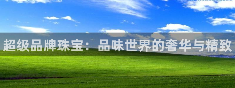 天宏娱乐青风：超级品牌珠宝：品味世界的奢华与精致