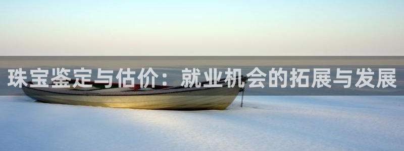 天宏娱乐传媒：珠宝鉴定与估价：就业机会的拓展与发展